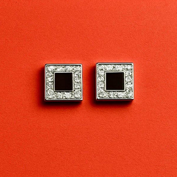 Sqaure Stud Earring