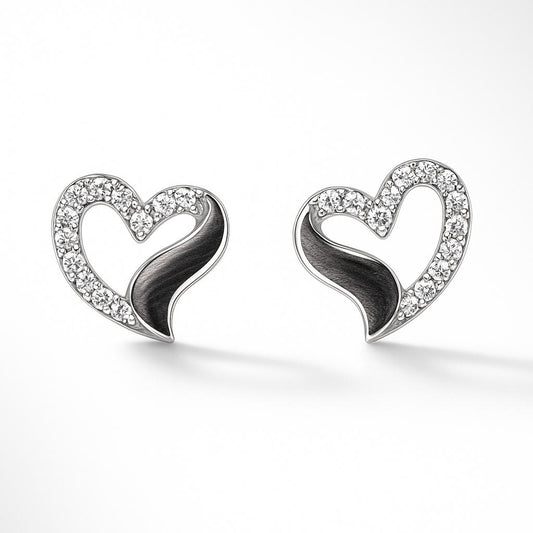 Heart Luxe Stud Earrings