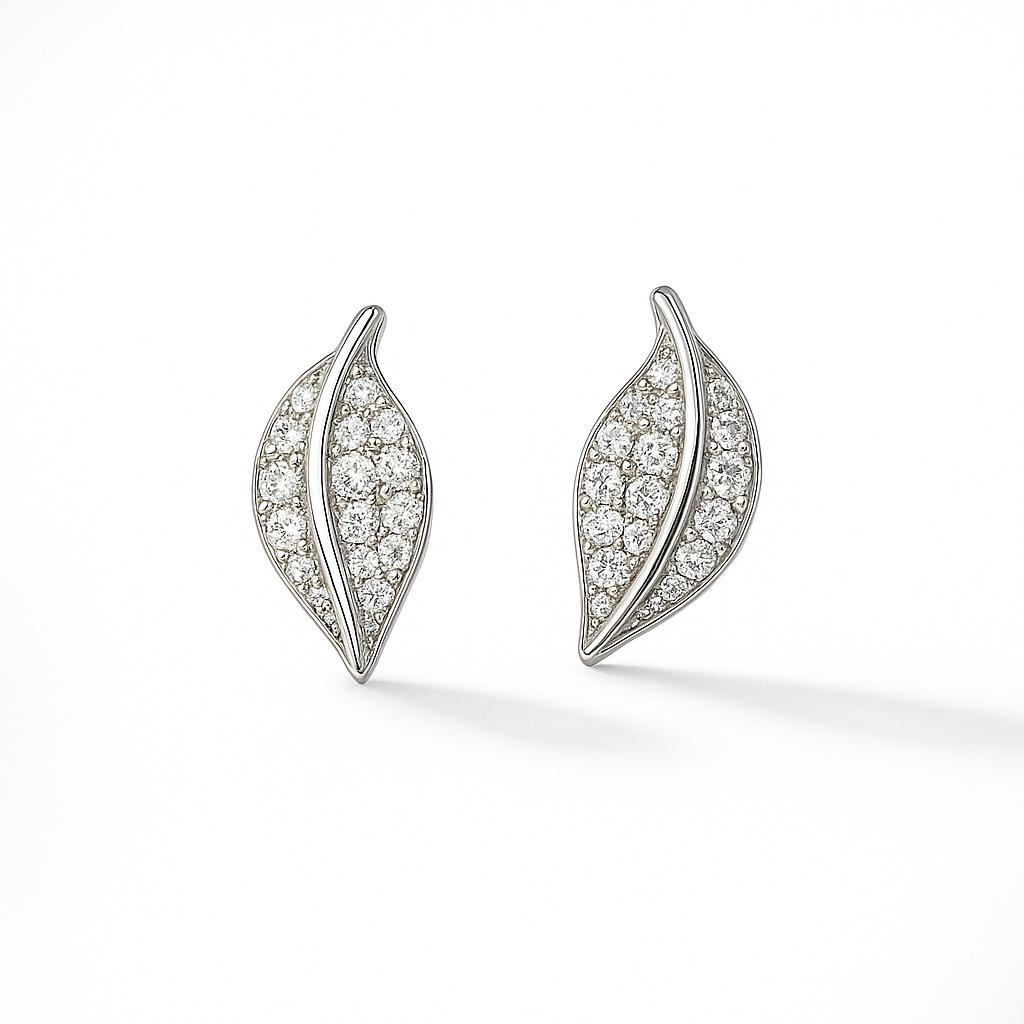 Leaf Stud Earring